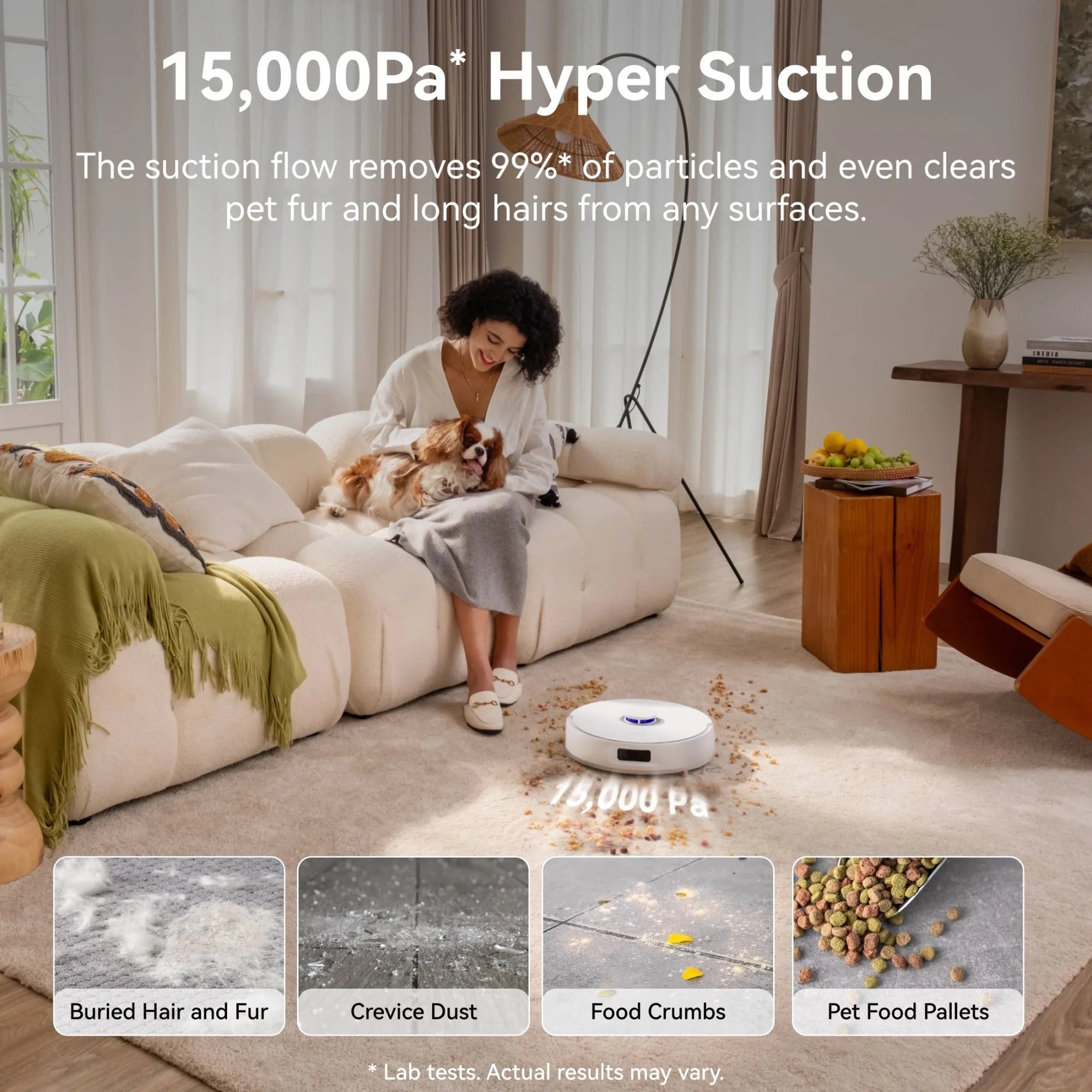 Freo Z10 3-in-1 robot vacuum cleaner with mopping function