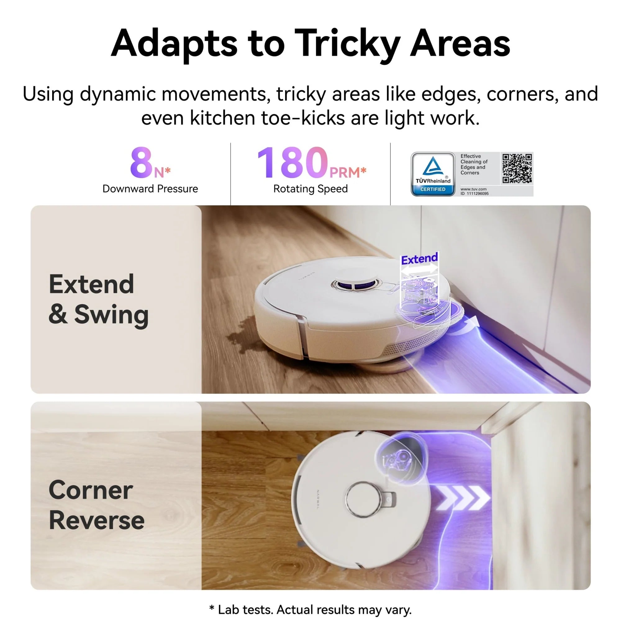 Freo Z10 3-in-1 robot vacuum cleaner with mopping function